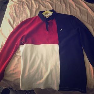Nautica long sleeve Polo